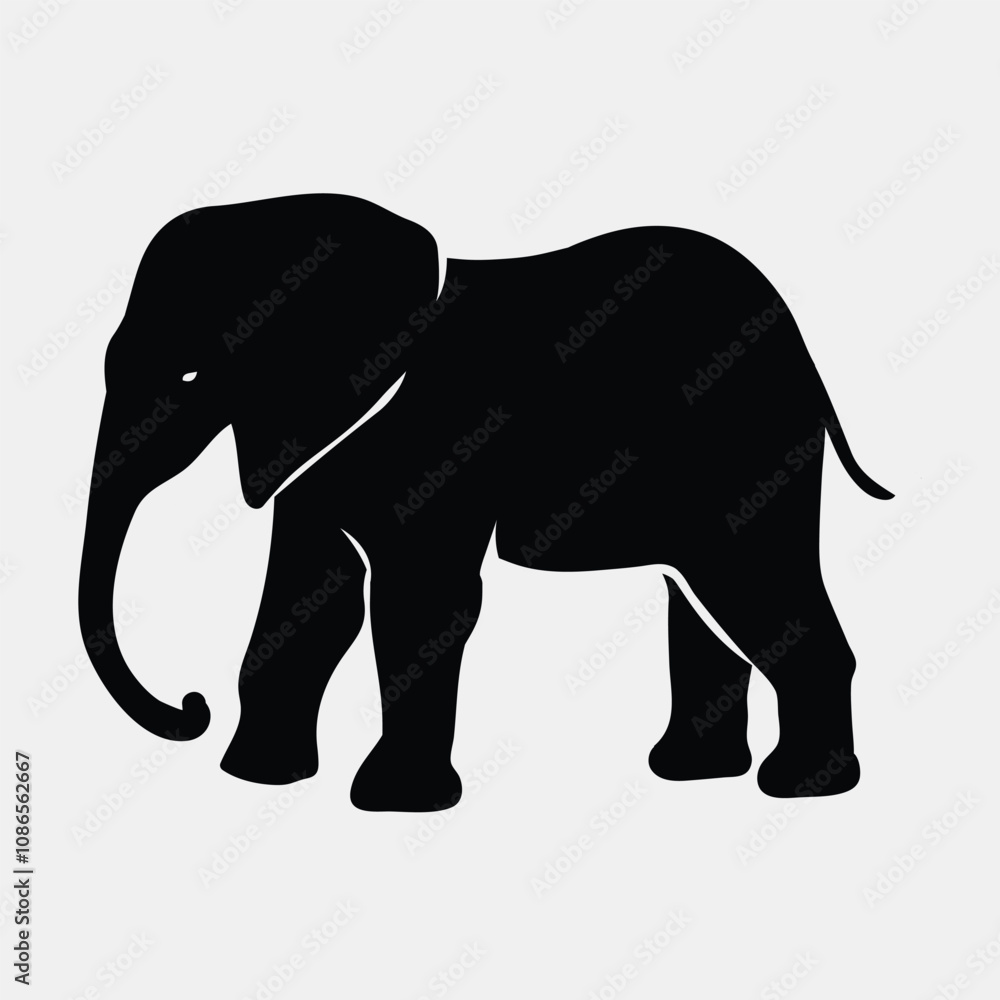 Fototapeta premium vector animal icons of black color