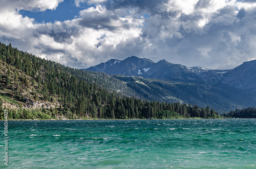 Blue-Green waters of June Lake