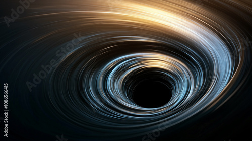 Black Hole Demonstrating Extreme Gravitational Pull