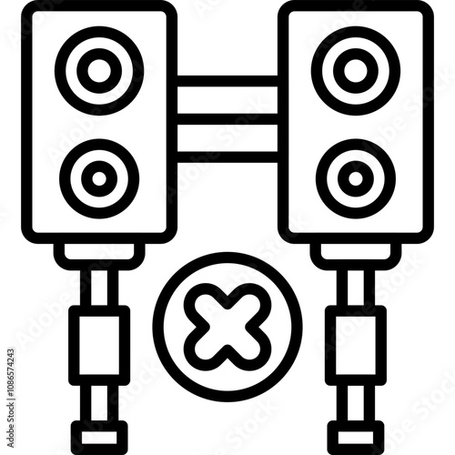 No Subwoofer Icon