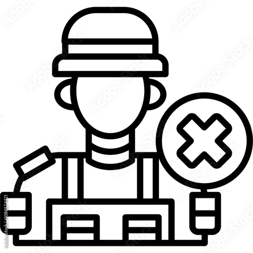 Anti Terrorism Day Icon