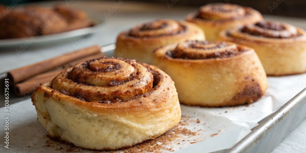 Homemade Cinnamon Rolls with Sweet Sugar Swirl Homemade Cinnamon Rolls with Sweet Sugar Swirl