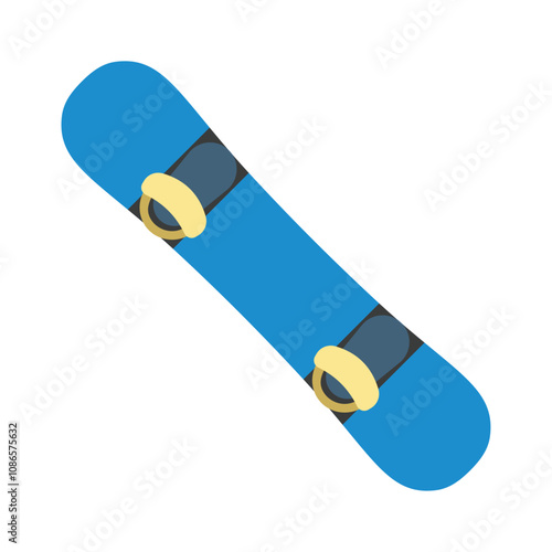 Winter Sport Vector Illustration - Snowboarding
