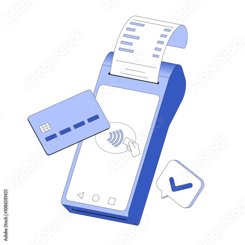 Payment by card using a terminal