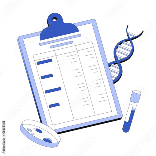 Laboratory research on dna