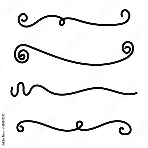 Hand drawing maker line collection vector