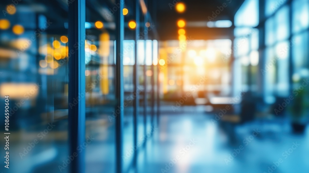 custom made wallpaper toronto digitalSunlight streaming through modern office windows creates a warm and inviting atmosphere during the late afternoon