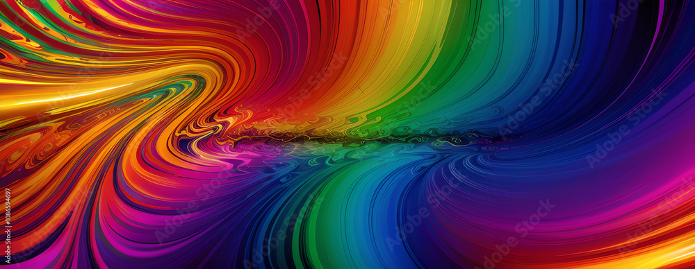 abstract background with rainbow abstract background with rainbow