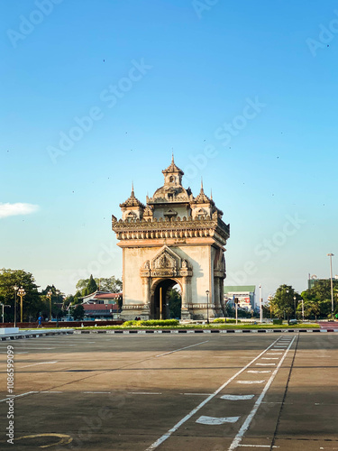 Patuxay, victory gate, Vientiane Laos