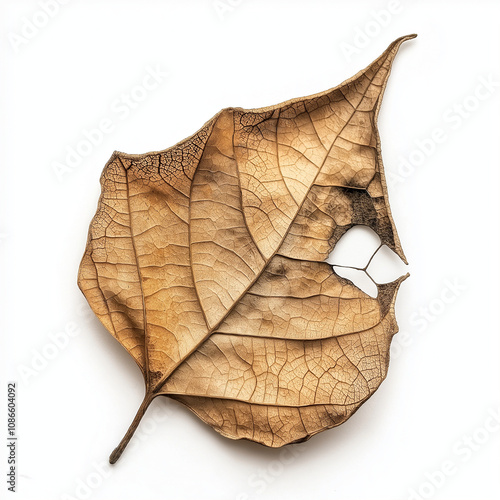 leaf on the ground