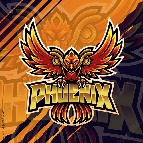 Phoenix bird mascot