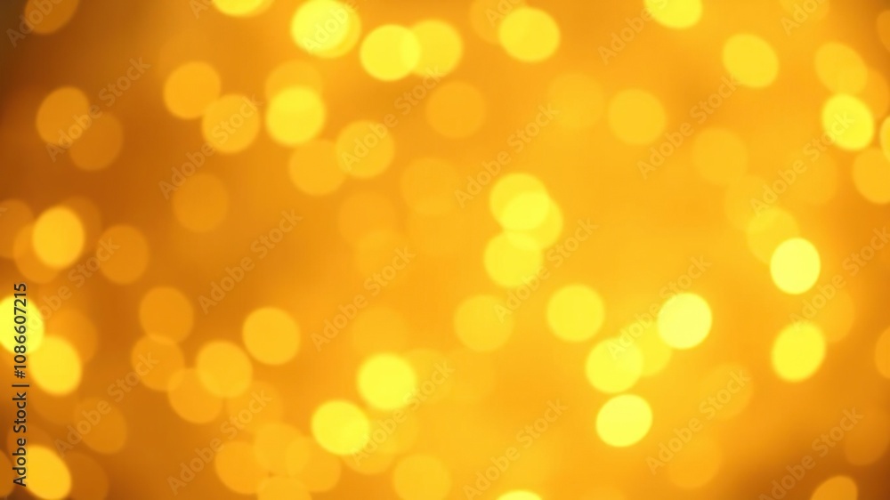 Gently glowing abstract pattern of golden twinkle with varying intensity, light show, radiant Gently glowing abstract pattern of golden twinkle with varying intensity, light show, radiant