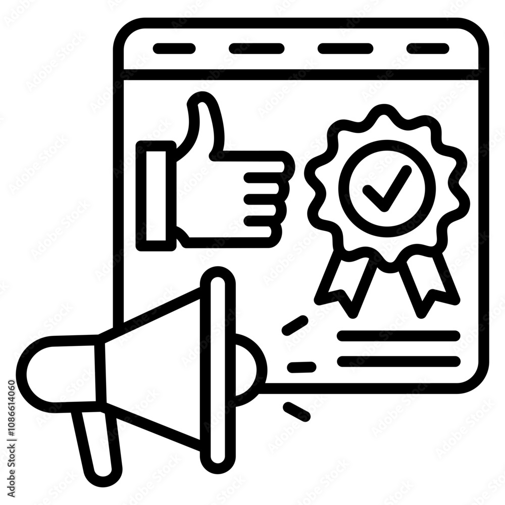 Brand Awareness Icon Element For Design Brand Awareness Icon Element For Design