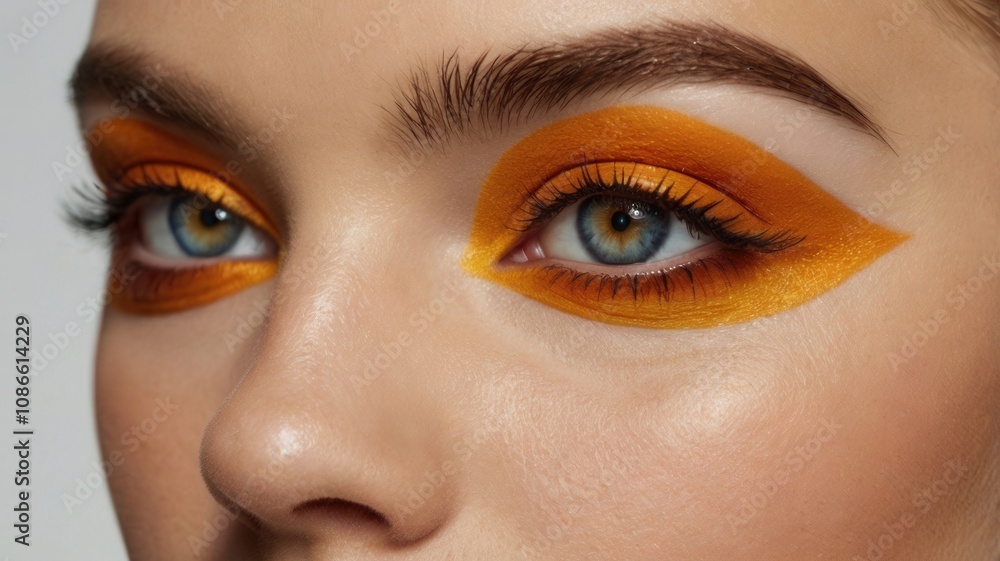 Fototapeta premium Colorful Eyeshadow Makeup