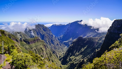 view from the top of the mountain