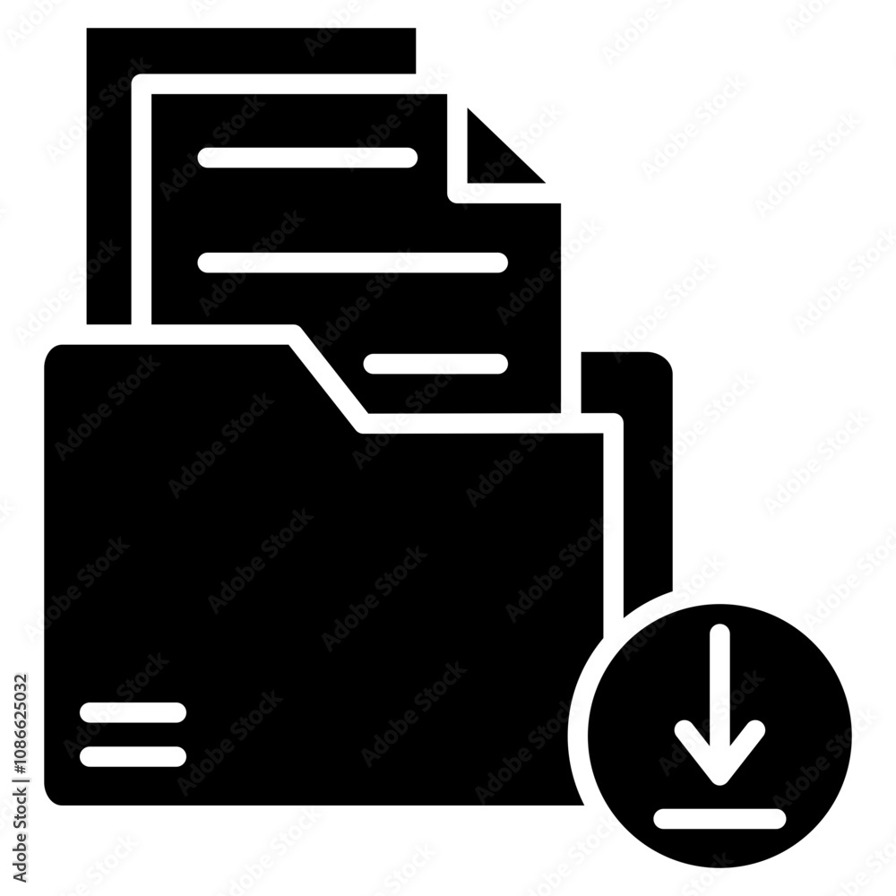File Download Icon Element For Design File Download Icon Element For Design
