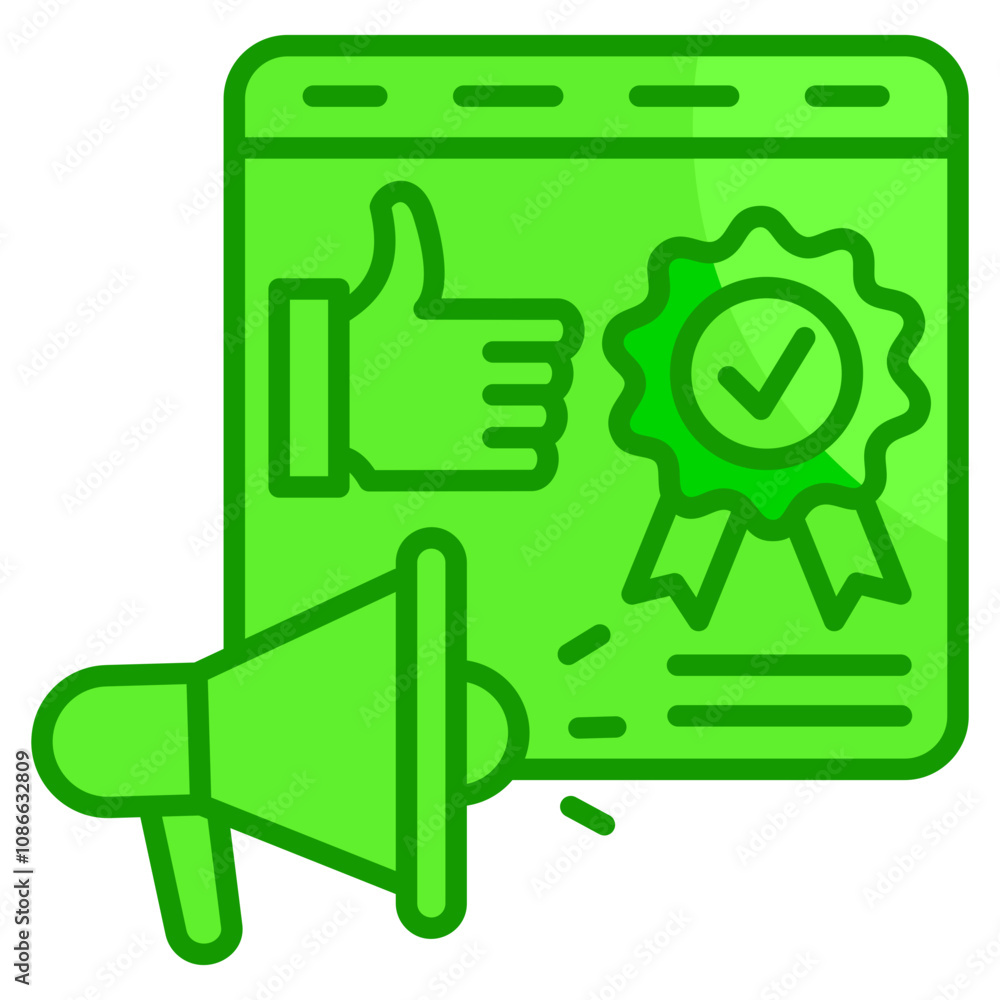Brand Awareness Icon Element For Design Brand Awareness Icon Element For Design