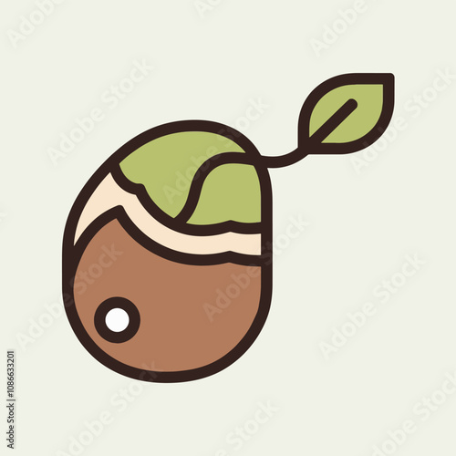 Wallpaper Mural fruit, apple, food, vector, illustration, cartoon, Torontodigital.ca