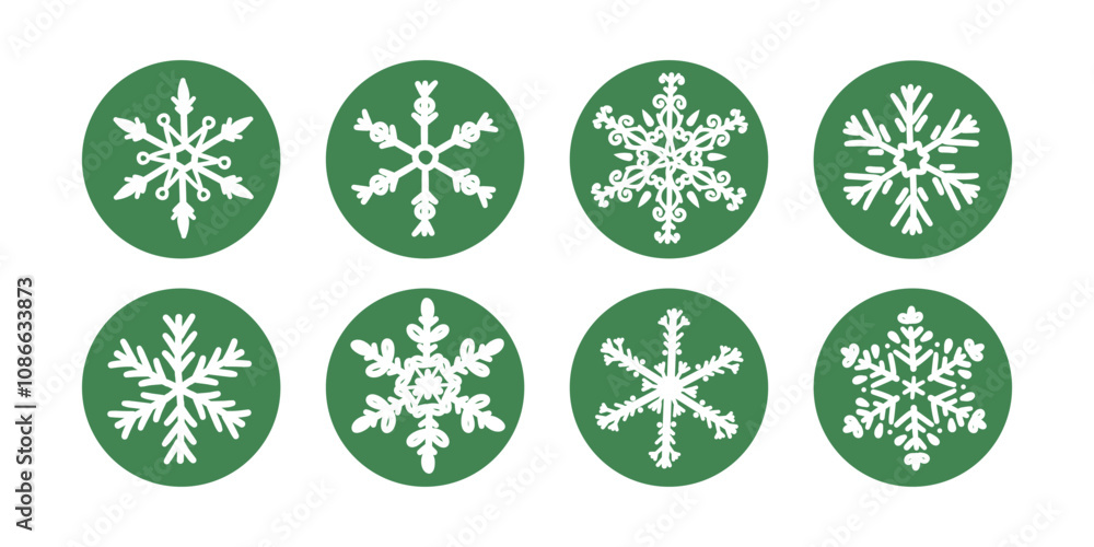 Seamless Christmas pattern with snowflakes background. New year vector illustration. Design for web, wrapping, wallpaper, print, cover textile fashion Seamless Christmas pattern with snowflakes background. New year vector illustration. Design for web, wrapping, wallpaper, print, cover textile fashion