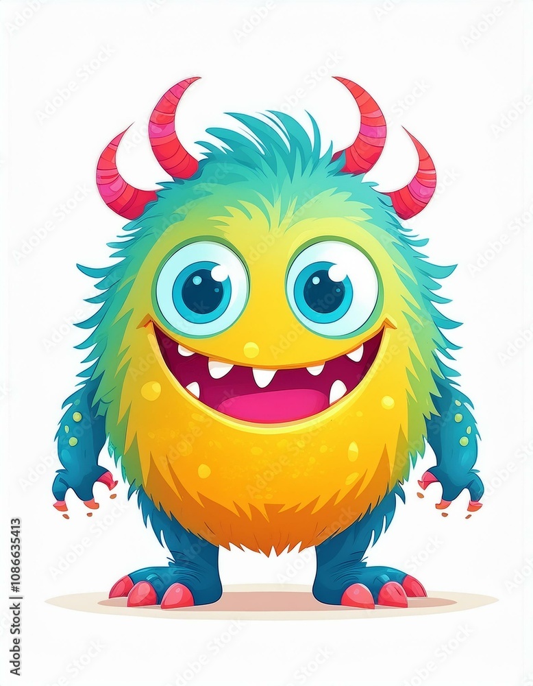 Farbenfrohes Monster Farbenfrohes Monster