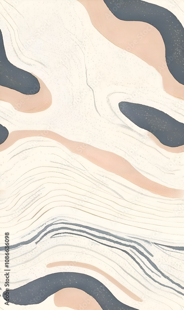 Abstract texture with wavy lines in pastel colors Abstract texture with wavy lines in pastel colors