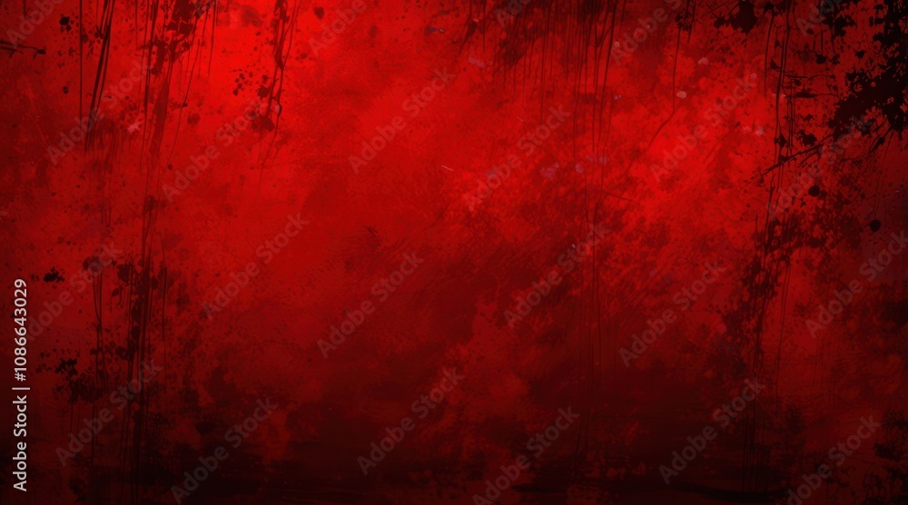 Red Grunge Texture Background in Anime Style Red Grunge Texture Background in Anime Style