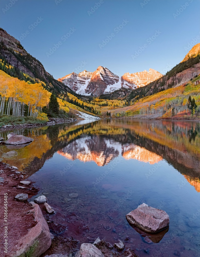 Fototapeta premium autumn in the mountains