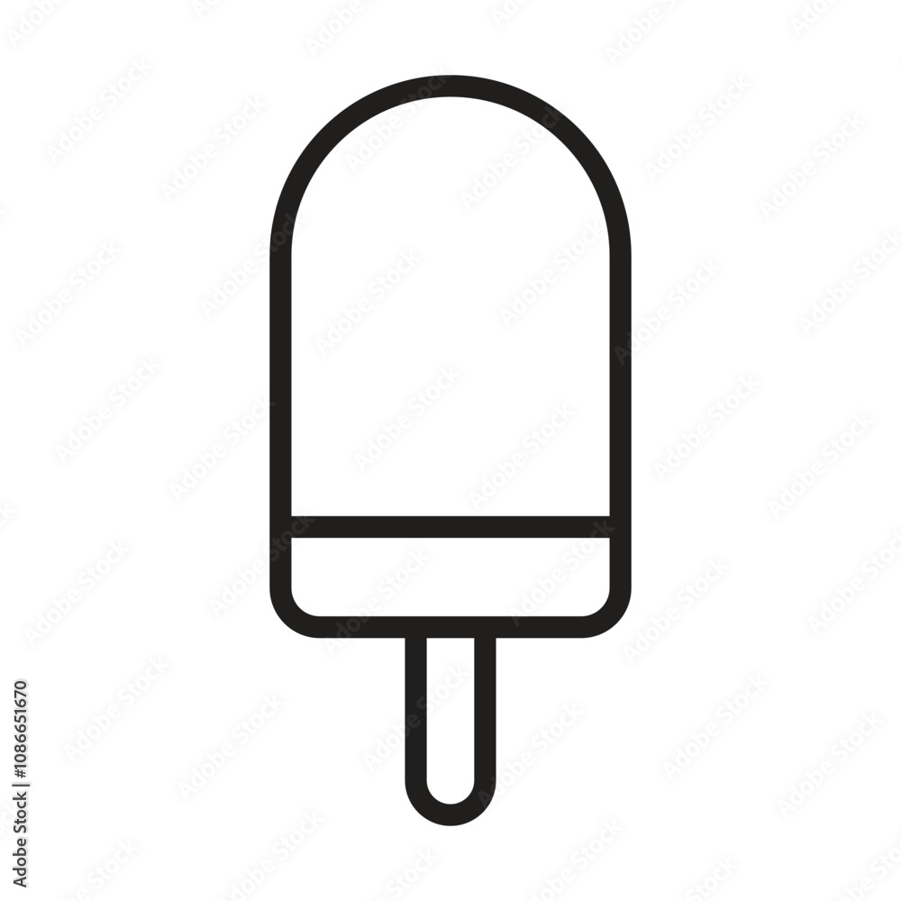 ice cream icon vector on white background ice cream icon vector on white background