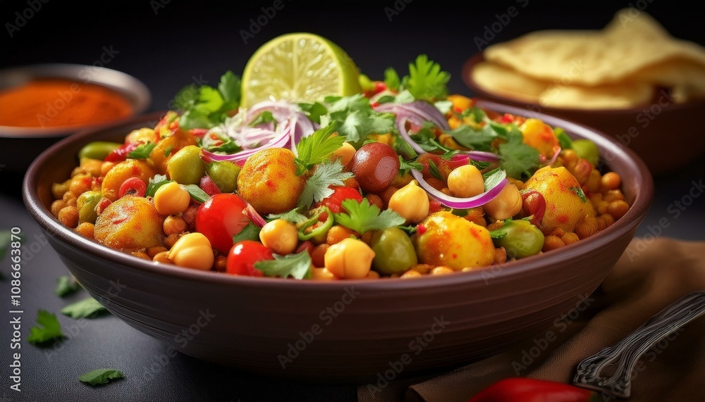 Aloo Chana Chaat Aloo Chana Chaat