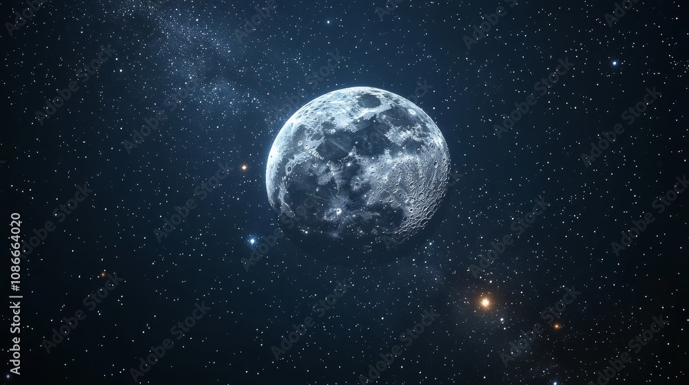 Moon phases and zodiac, Serene Cosmic Moon and Zodiac Phases in Night Sky Moon phases and zodiac, Serene Cosmic Moon and Zodiac Phases in Night Sky