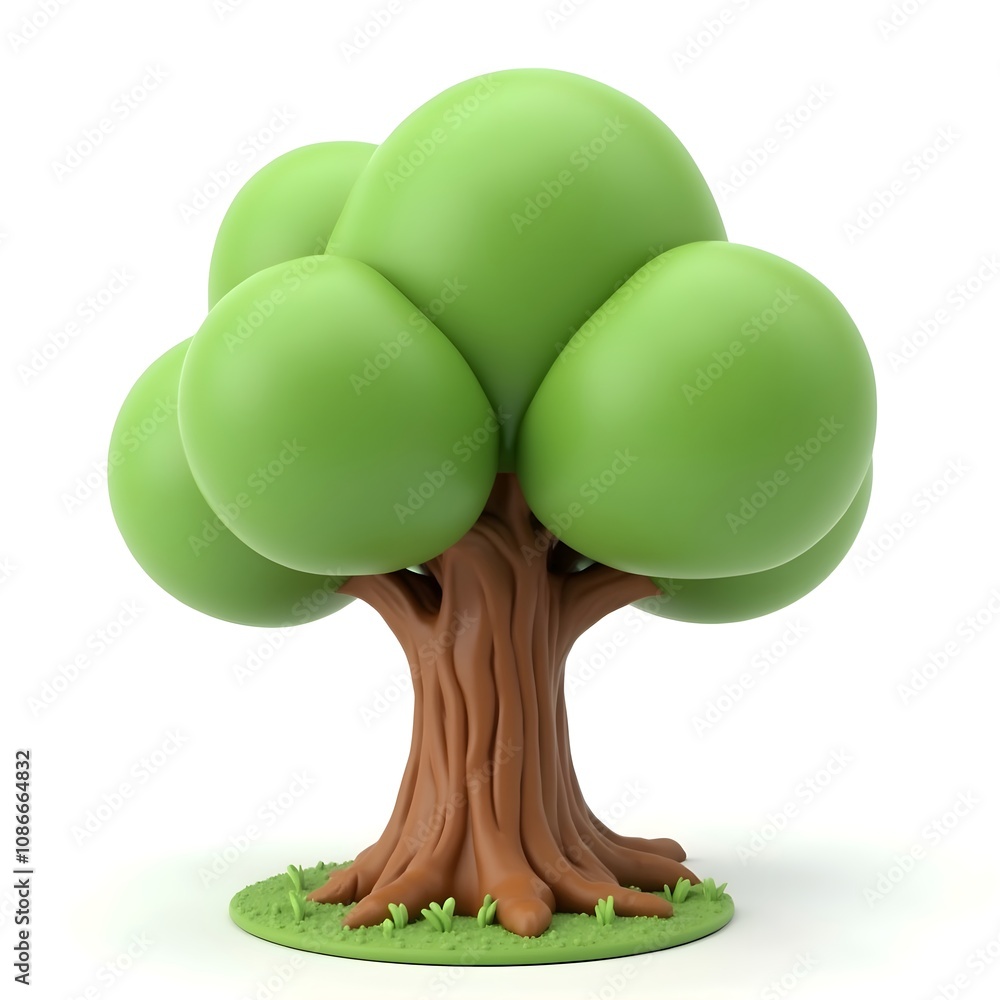 Tree with Rounded Leaves
Tree with Rounded Leaves