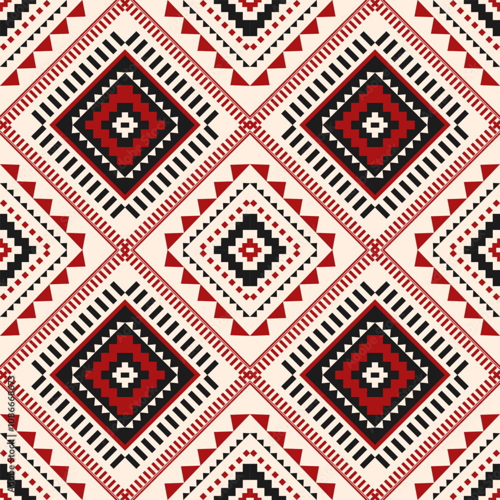 Ethnic geometric pattern, seamless pattern of the Navajo tribe. Native American ethnic. Seamless vector pattern ethnic, seamless Mexican rug, woven carpet. Folk embroidery, Bohemian, Aztec style. Ethnic geometric pattern, seamless pattern of the Navajo tribe. Native American ethnic. Seamless vector pattern ethnic, seamless Mexican rug, woven carpet. Folk embroidery, Bohemian, Aztec style.