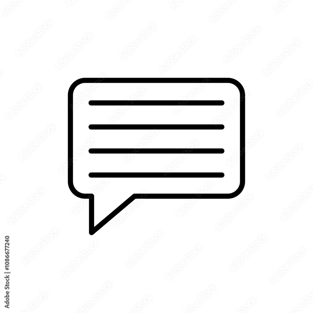 Text icon linear logo isolated Text icon linear logo isolated