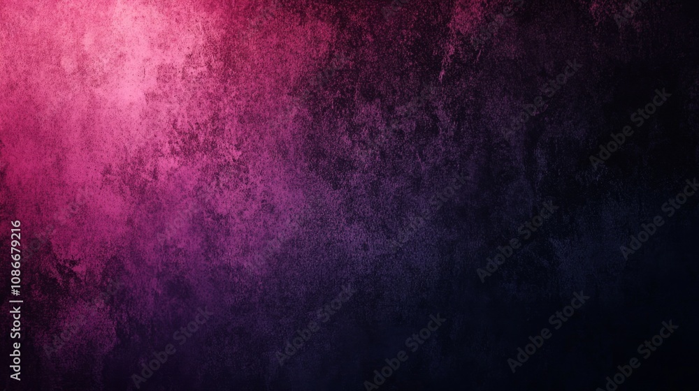 Fototapeta premium Abstract Gradient Background with Vibrant Shades of Pink, Purple, and Black for Modern Artistic Designs and Creative Projects