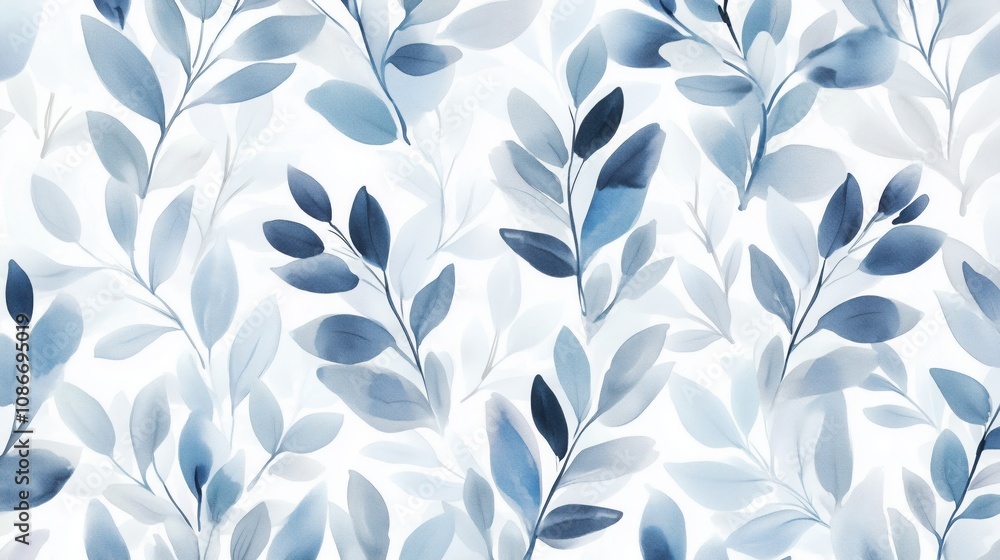 Blue and white flowers, art background texture Blue and white flowers, art background texture
