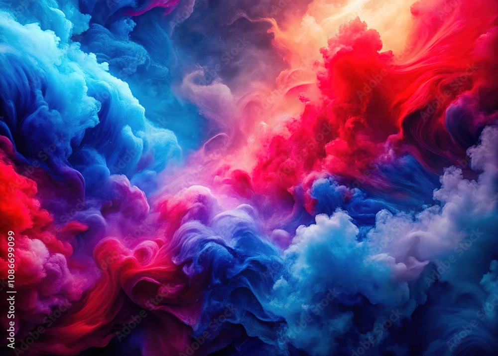 Explore a vibrant gradient background combining red, blue, and purple hues, ideal for enhancing creative design and digital art projects with depth and visual appeal. Explore a vibrant gradient background combining red, blue, and purple hues, ideal for enhancing creative design and digital art projects with depth and visual appeal.