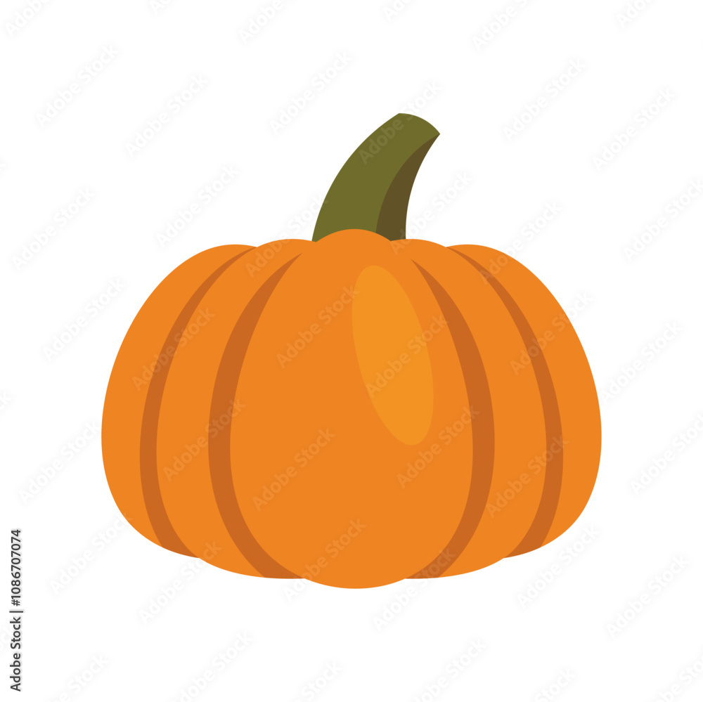 Obraz premium Thanksgiving Vector Illustration - Pumpkin