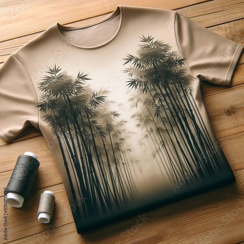 Bamboo Fiber T shirt Breathable and moisture wicking t shirt mad photo