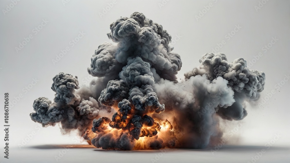 Rising Smoke Explosion Rising Smoke Explosion