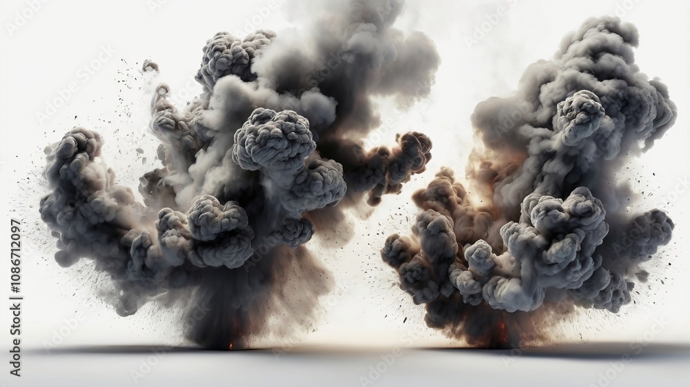 Rising Smoke Explosion Rising Smoke Explosion