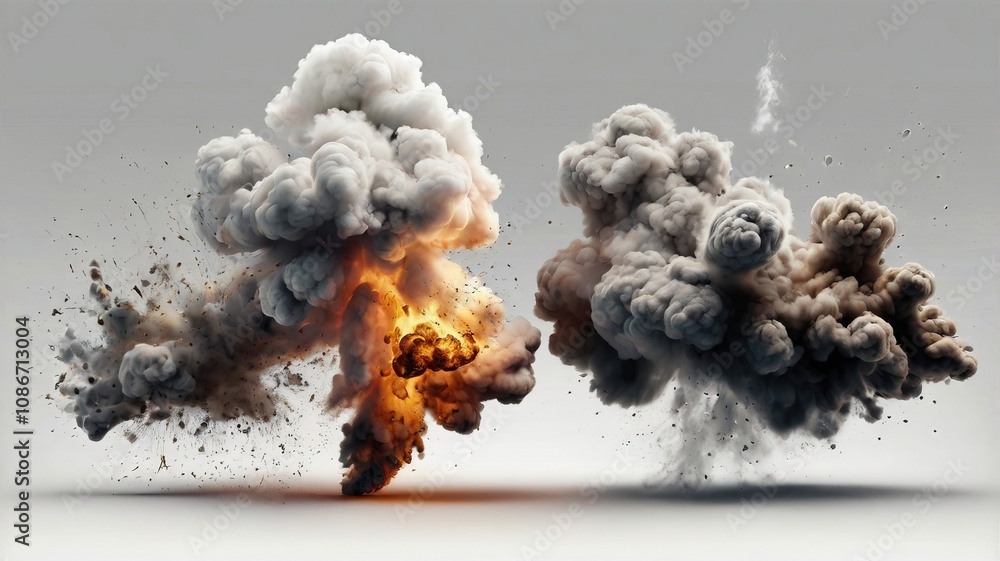 Rising Smoke Explosion Rising Smoke Explosion