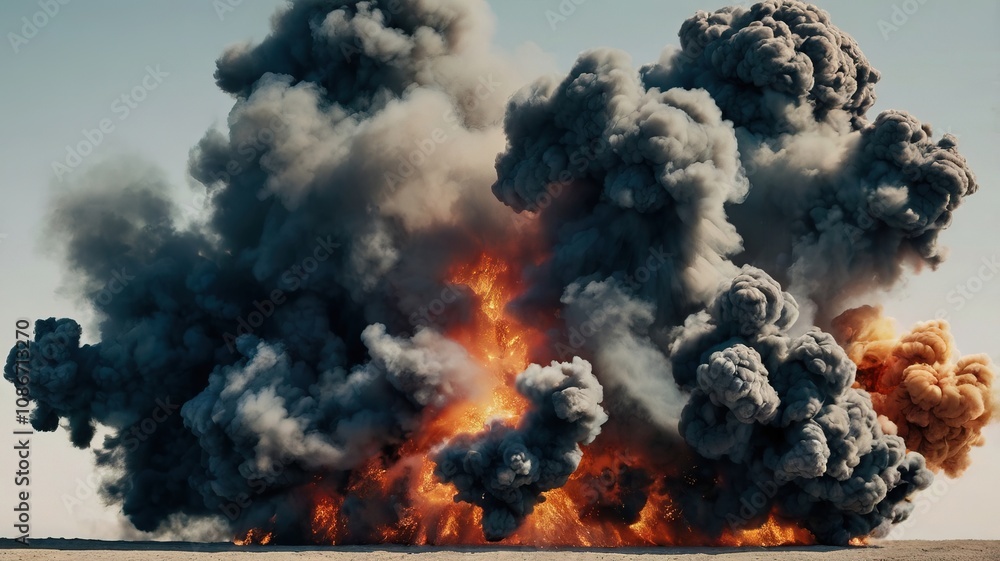 Rising Smoke Explosion Rising Smoke Explosion