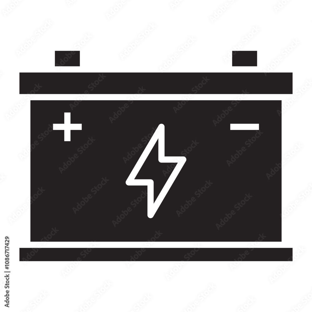 Battery icon. Battery icon.