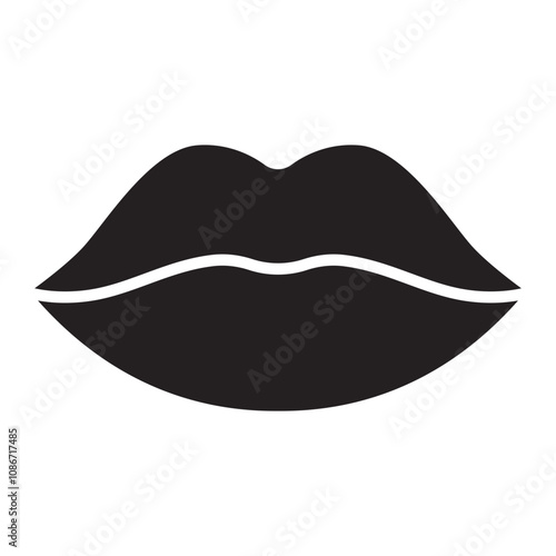 Lips icon.