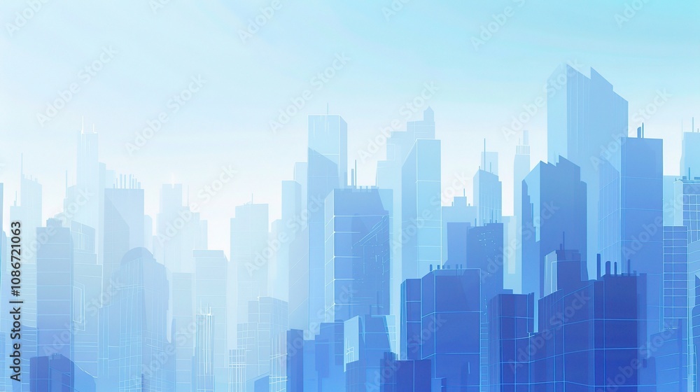 Blue Tech City Architecture Background - A Futuristic Urban Landscape of Innovation. The Blue - Hued Buildings with Sleek Lines, Symbolizing the Technological Advancements Blue Tech City Architecture Background - A Futuristic Urban Landscape of Innovation. The Blue - Hued Buildings with Sleek Lines, Symbolizing the Technological Advancements