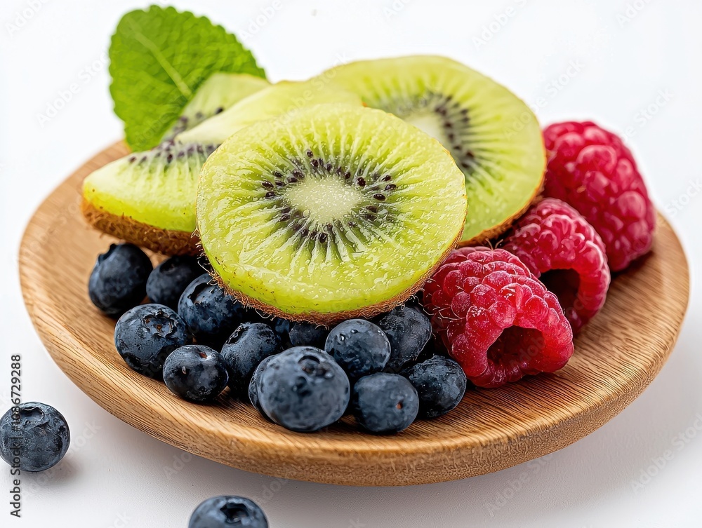 Fresh fruit salad preparation kitchen food photography bright vibrant colors Fresh fruit salad preparation kitchen food photography bright vibrant colors