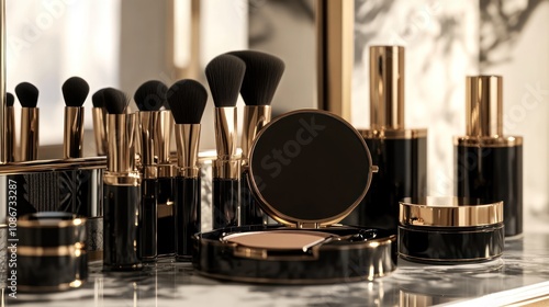 Luxury Makeup Brushes and Products