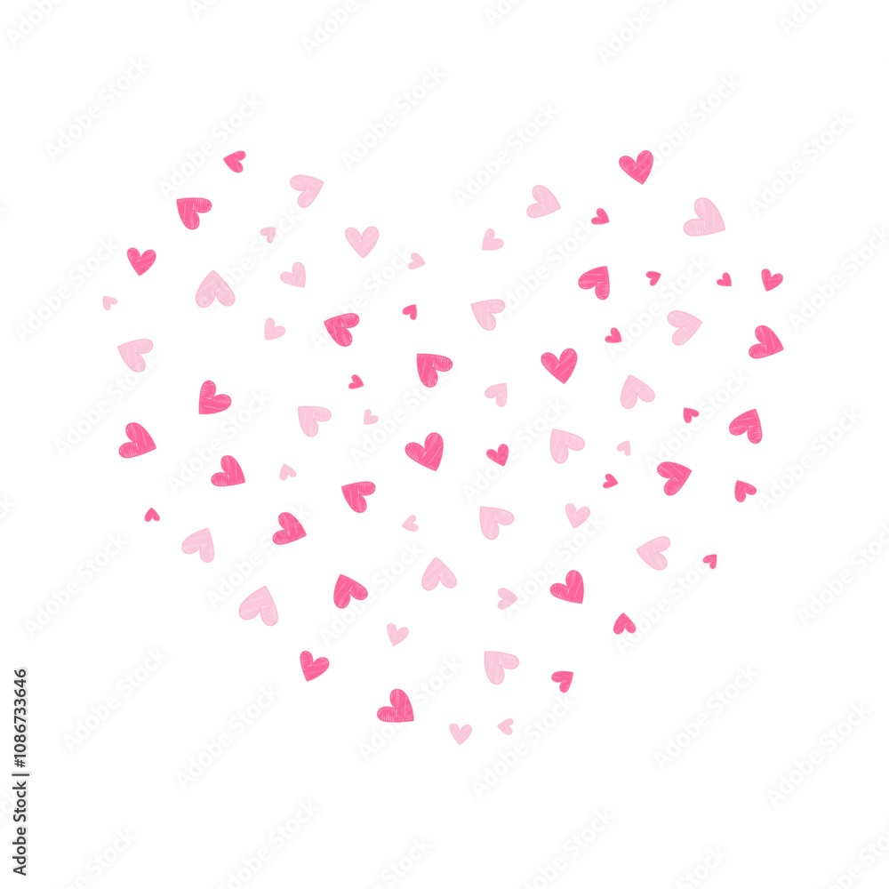 Heart frame element design with red and pink colors on transparent background. Heart background for valentine's day. Valentine's day design. Heart frame element design with red and pink colors on transparent background. Heart background for valentine's day. Valentine's day design.
