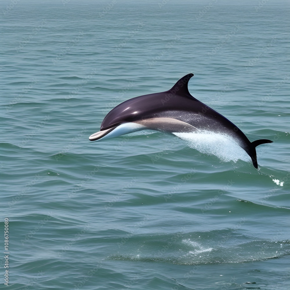 Fototapeta premium dolphin in the water