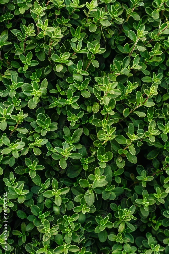 custom made wallpaper toronto digitalThyme texture background, thymus leaf banner, Thymus vulgaris pattern, fresh herbal leaves banner